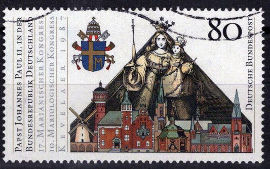 ZAYIX - Germany 1503 Used Visit of Pope John Paul II - Catholicism 113022S101M