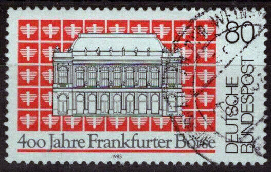 ZAYIX - 1985 Germany 1447 Used Frankfurt Stock Exchange Economics 113022S124M