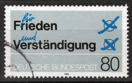 ZAYIX - 1984 Germany 1431 Used Freedom and Understanding 113022S143M