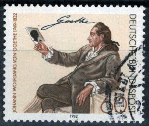 ZAYIX - 1982 Germany 1369 Used Goethe Poetry Poets 113022S109M