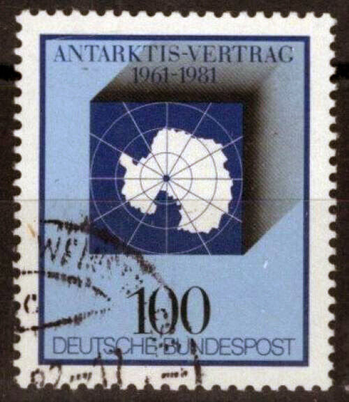 ZAYIX - 1981 Germany 1362 Used Antarctic Treaty 20th Anniversary 113022S107M