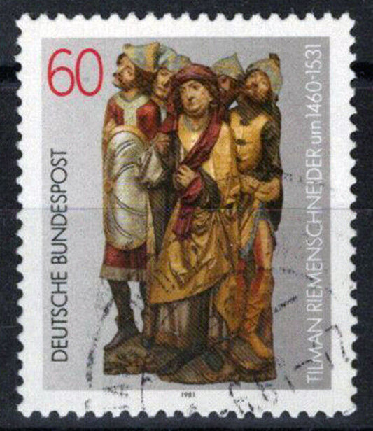 ZAYIX - 1981 Germany 1352 Used Art Sculpture 113022S139M