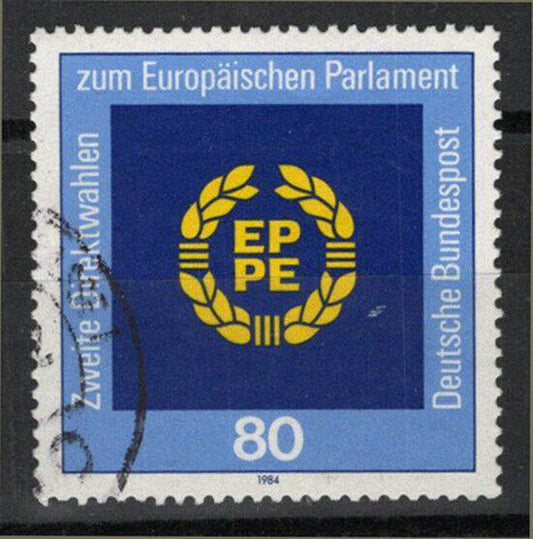 ZAYIX - 1984 Germany 1414 Used Election of Parliament 113022S152M