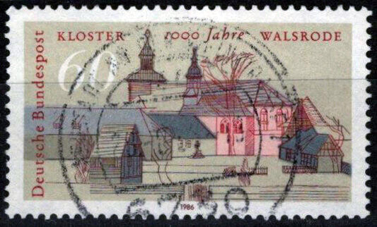 ZAYIX - 1986 Germany 1459 Used St. Johannis Monastery Religion 113022S126M