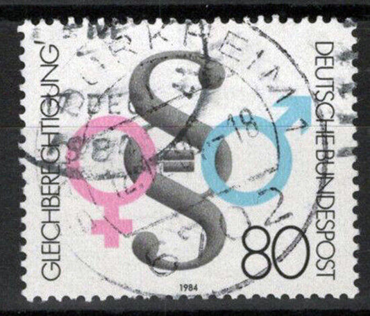 ZAYIX - 1984 Germany 1430 Used Equal Rights Equality 113022S153M