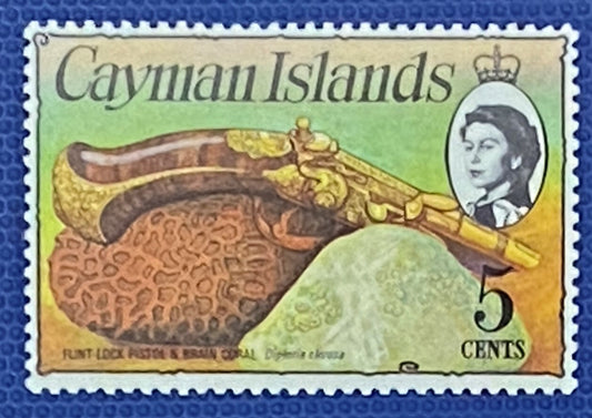 Cayman Islands 334 MNH 1974 Marine Life Shells Coral ZAYIX 012822S42