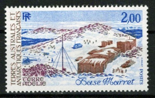 FSAT TAAF 128 MNH Marret Base Polar Antarctic Exploration ZAYIX FSA-S0096M