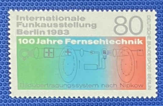 ZAYIX - 1983 Germany Berlin - #9N487 - MNH - Communications - Radio Exhibition