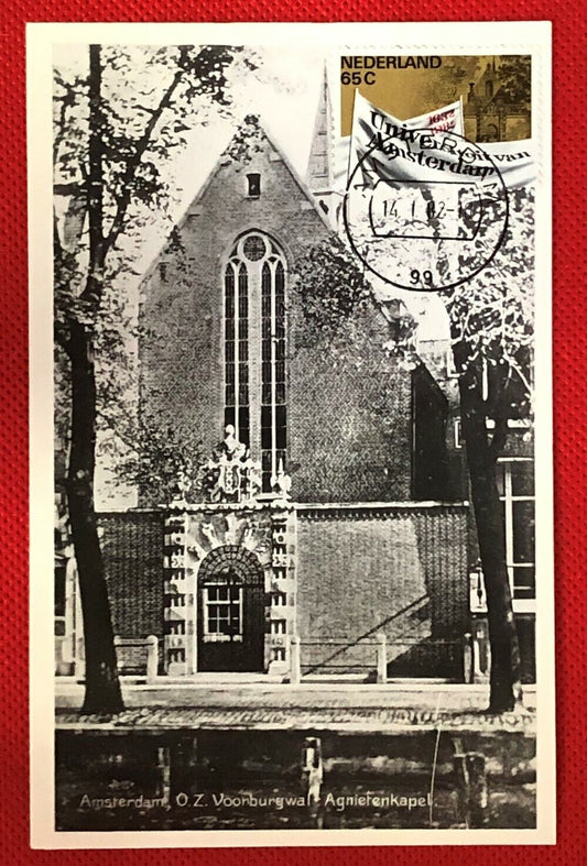 ZAYIX - 1982 Netherlands 638 FDC maxicard - University of Amsterdam Anniversary