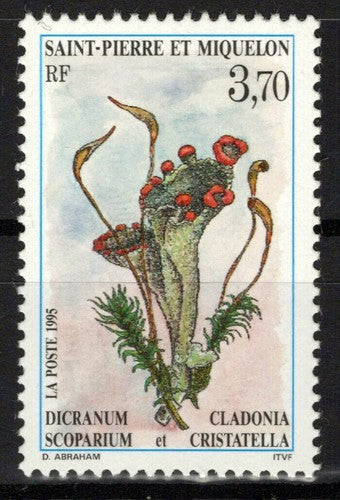 St. Pierre & Miquelon 612 MNH Flowers Plants Nature ZAYIX 0524S0202