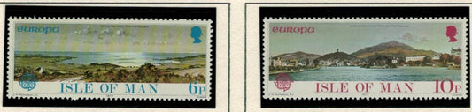 1977- Great Britain -Isle of Man - #99-100 -MNH - Europa - Landmarks ZAYIX 020722S53M