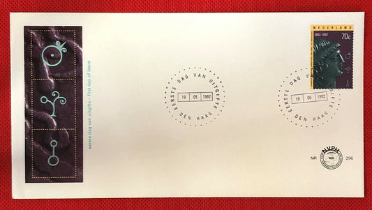 ZAYIX - 1991 Netherlands 814 / Mi 1443 FDC (1) - Numismatics Society Centennial