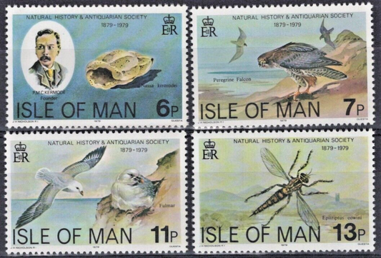 Great Britain Isle of Man 142-145 - MNH Birds Insects Shells ZAYIX 020722S61M