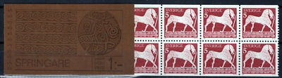 Sweden 961a MNH Booklet Horses Equine Zayix Stamps ZAYIX 0125M0344
