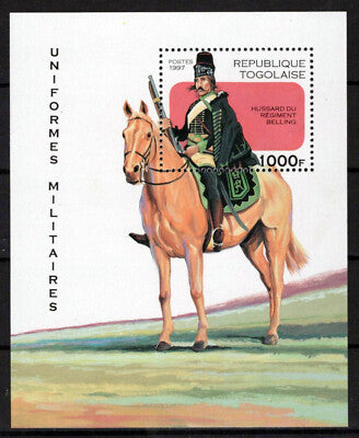 Togo 1770 MNH Horses Equine Military Zayix Stamps ZAYIX 0125M0351M