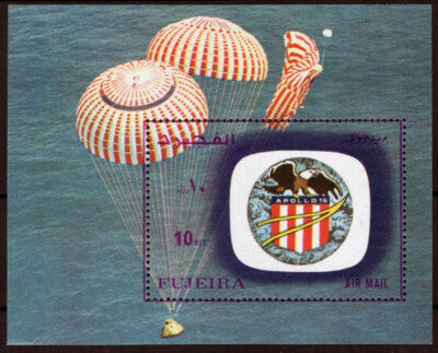 Fujeira Block 98 A MNH Space Apollo 16 Space Exploration ZAYIX 031023SM83