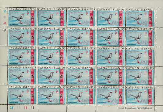 Cayman Islands 210 MNH sheet Marine Life Braham Cattle Bird ZAYIX 030622SL24M
