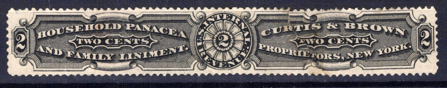 US Revenue Stamp Medicine RS70b VF, tear, Cutis & Brown ZAYIX 1024M_MAR015