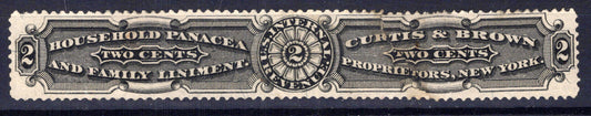 US Revenue Stamp Medicine RS70b VF, tear, Cutis & Brown ZAYIX 1024M_MAR015