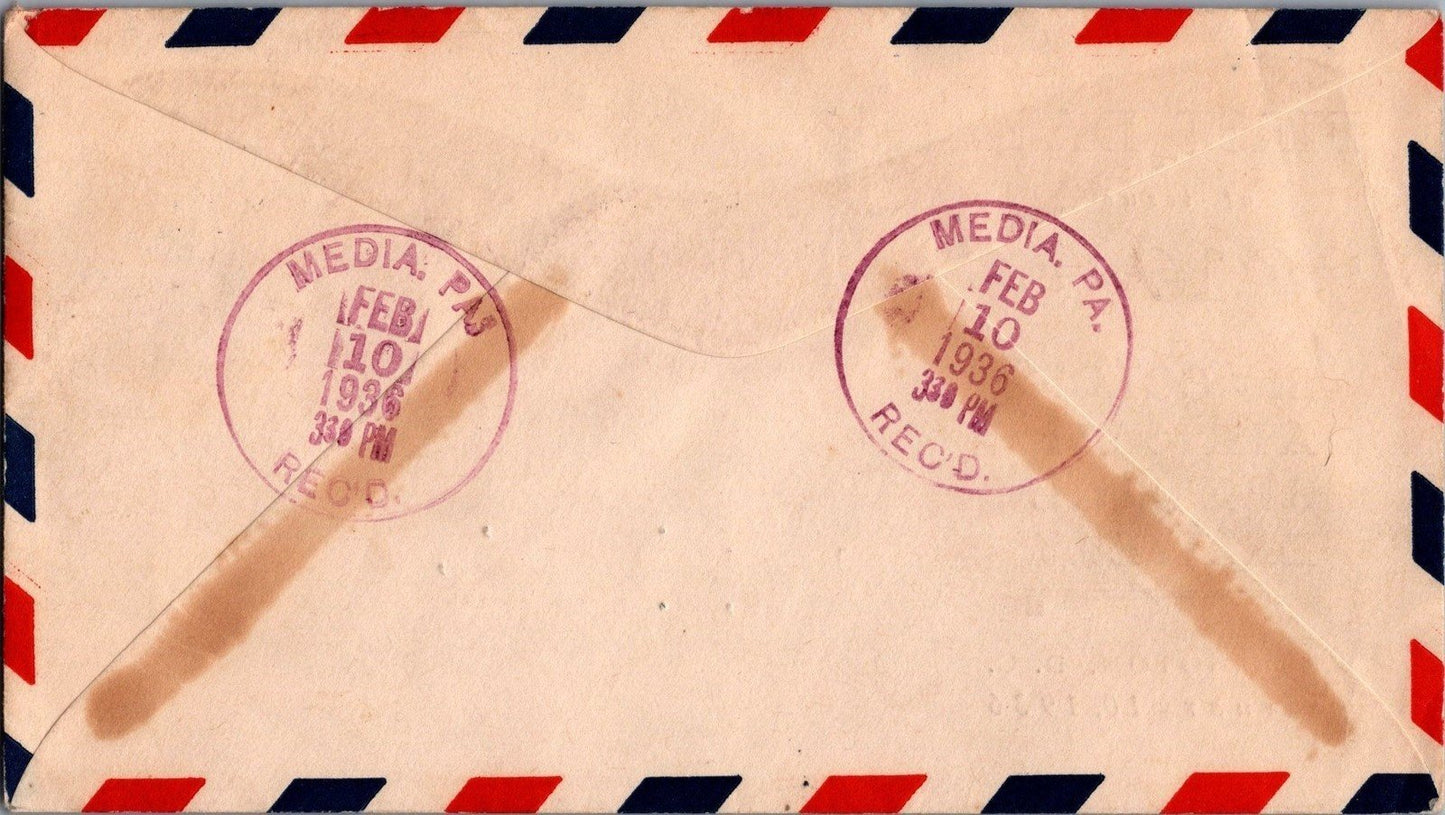 US CE2 FDC Planty # CE2-34 Bi-color Air Mail Special Delivery ZAYIX 092222SM10