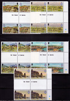Isle of Man 163-167 MNH Royal Geographical Society Landmarks ZAYIX 121022SM159