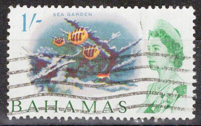 Bahamas 213 Used Sea Gardens - Coral Reef - Marine Life ZAYIX 072622S24M