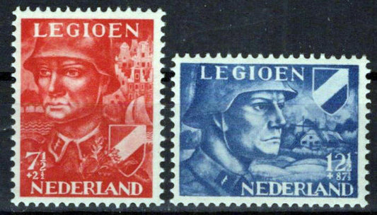 Netherlands B144-B145 MNH Semi-Postal Netherlands Legion Zayix Stamps 0225S0489M