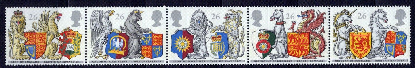 Great Britain 1800a MNH Coat of Arms Lions Dragons Unicorns ZAYIX 0324L0106