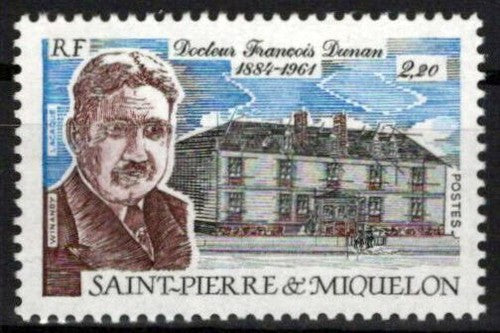 St. Pierre & Miquelon 491 MNH Dr. Francois Dunan Medical ZAYIX 0524S0249