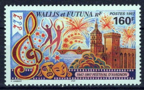 Wallis & Futuna Islands 498 MNH Festival of Avignon ZAYIX 0524S0275
