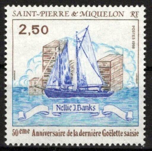St. Pierre & Miquelon 511 MNH Ships Transportation ZAYIX 0524S0245M