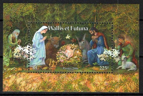 Wallis & Futuna Islands 630 MNH Christmas The Nativity ZAYIX 0524S0288