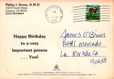 US First Day Cover FDC Maxi Card Garfield Cartoons ZAYIX 0924M0471