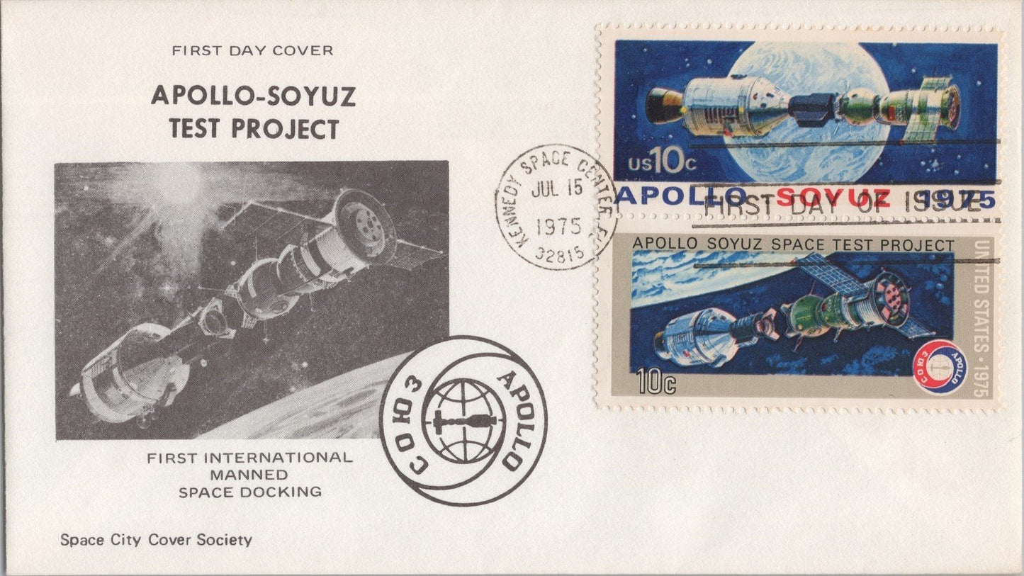 US 1570a FDC Space City Cover Society Kennedy Space Center ZAYIX 061922SM07