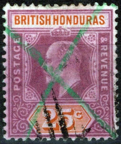 British Honduras 67 Used King Edward VII Royalty ZAYIX