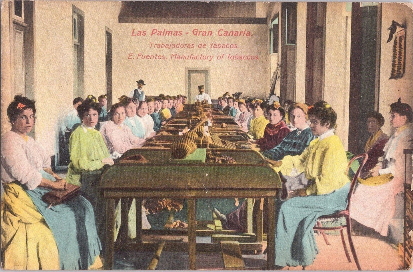 La Favorita Cigar Factory Female Workers Las Palmas, Canaries Zayix 060522SM112