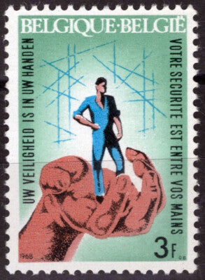 Belgium 698 MNH Industry Worker Careers ZAYIX 071823S44