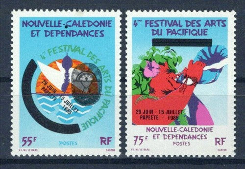 New Caledonia 528-529 MNH Pacific Arts Festival ZAYIX 0524S0315