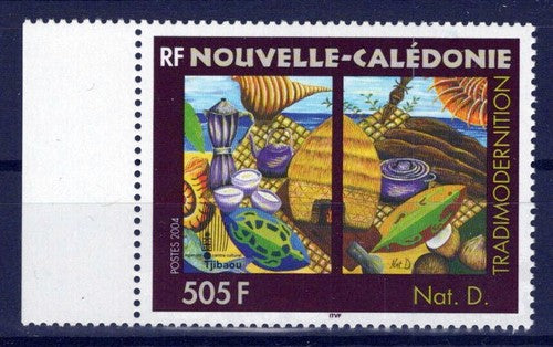 New Caledonia 954 MNH Food Fish Traditions ZAYIX 0524S0346