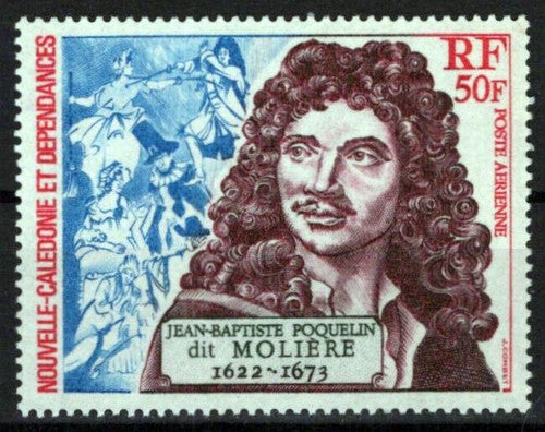 New Caledonia C95 MNH Air Post Jean Baptiste Poquelin Actor ZAYIX 0524S0333