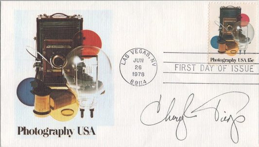 Cheryl Tiegs supermodel autograph US 1758 FDC Andrews cachet ZAYIX 092222SM31