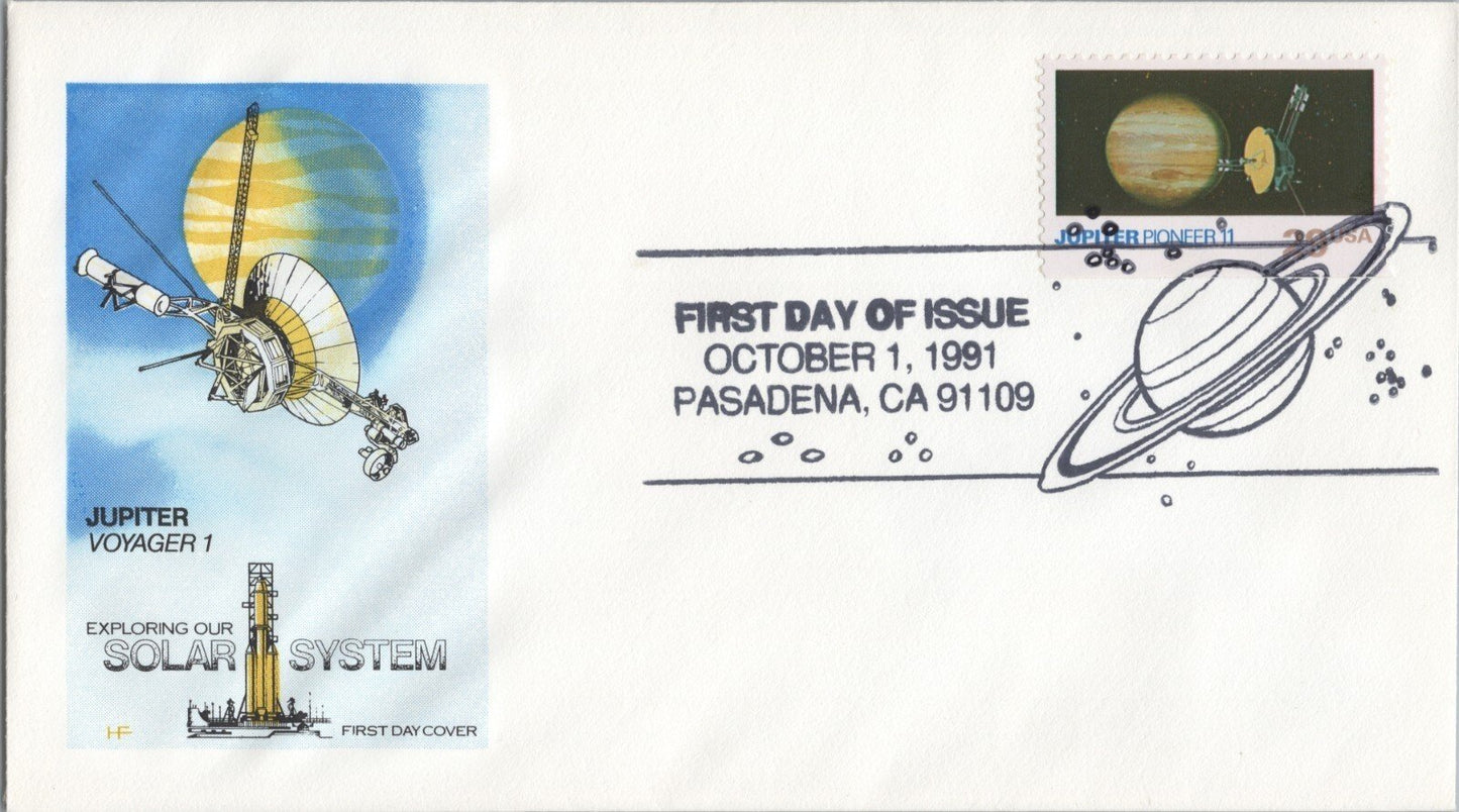 US 2568-2577 FDC House of Farnam Solar System Space Exploration ZAYIX 061922SM54