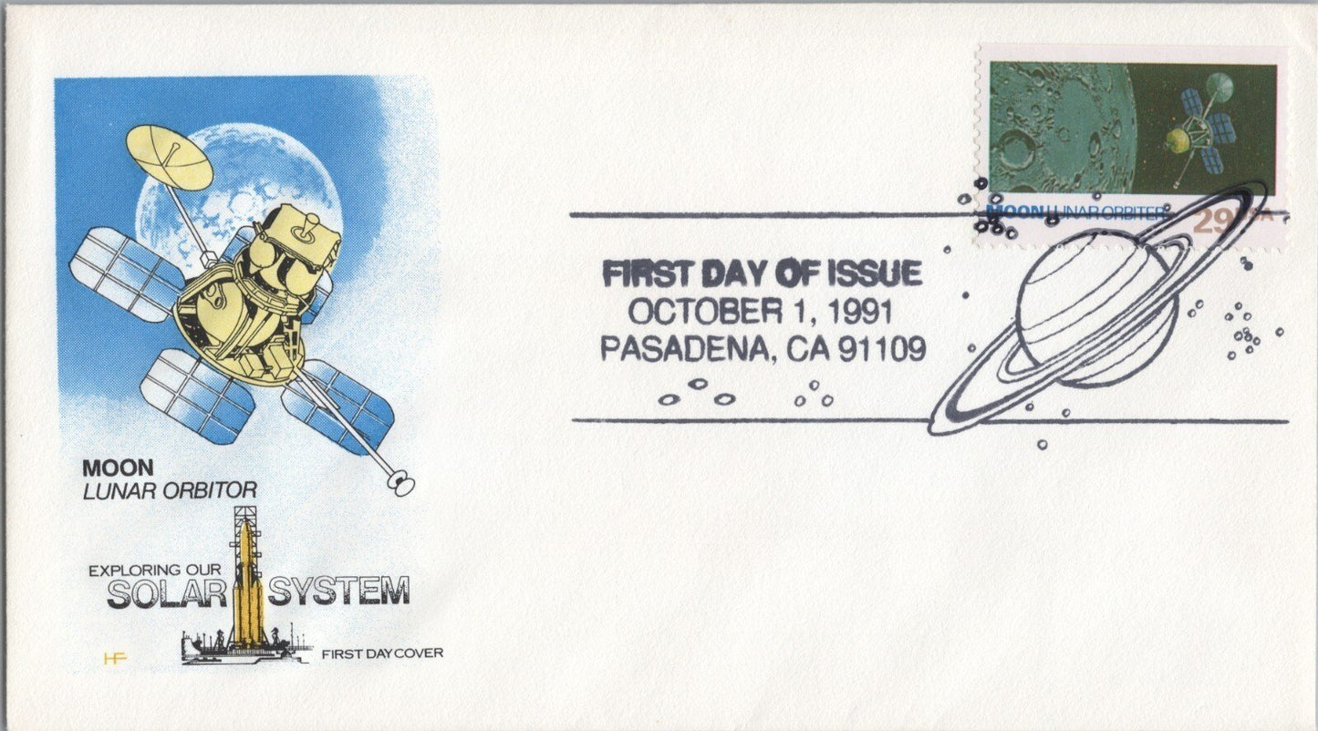US 2568-2577 FDC House of Farnam Solar System Space Exploration ZAYIX 061922SM54