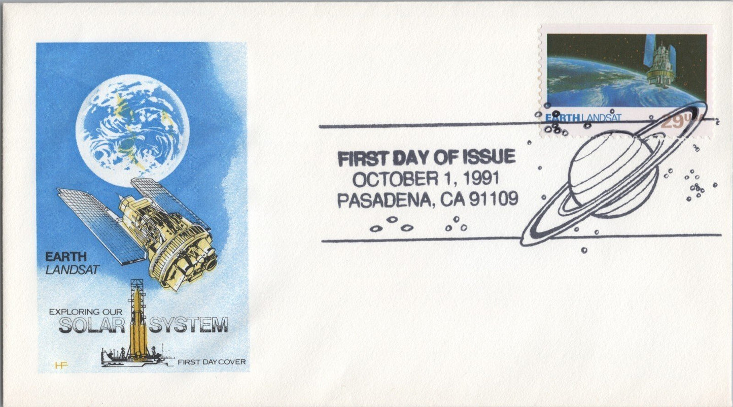 US 2568-2577 FDC House of Farnam Solar System Space Exploration ZAYIX 061922SM54