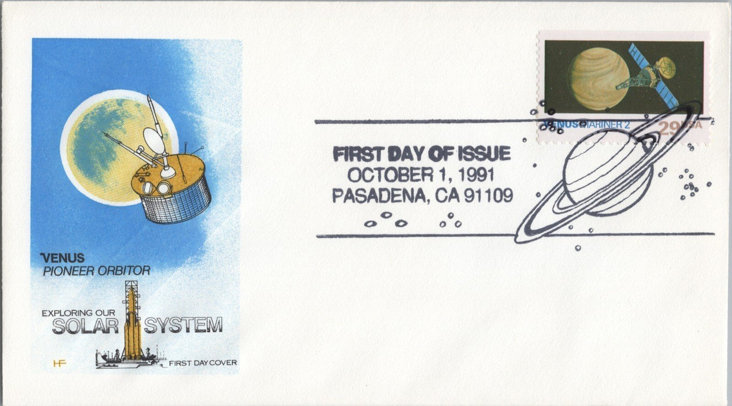 US 2568-2577 FDC House of Farnam Solar System Space Exploration ZAYIX 061922SM54