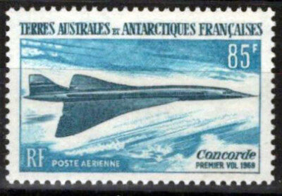 FSAT TAAF C18 MNH Concorde Supersonic Passenger Jet ZAYIX FSA-S0185M