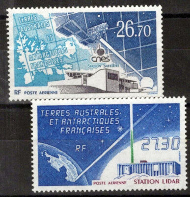 FSAT TAAF C130-C131 MNH Satellites & Ground Stations ZAYIX FSA-S0250