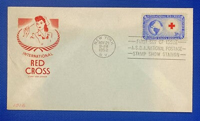 United States FDC 1016 Farnam International Red Cross ASDA Show ZAYIX 010622SM87