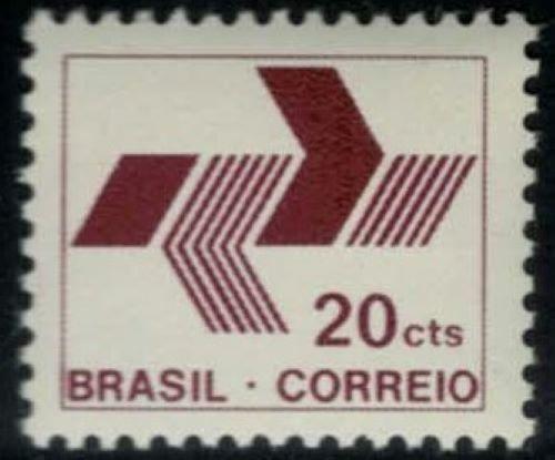 Brazil 1216 MNH 1972 Post Office Emblem ZAYIX