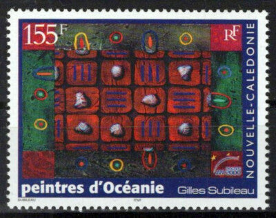 New Caledonia 846 MNH Paintings Artist Giles Subileau ZAYIX 0524S0379